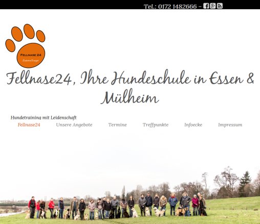 Fellnase24 | Fellnase24  Ihre Hundeschule in Essen & Mülheim  öffnungszeit