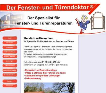 Der Fenster und Türendaktor Erfahrung Der Fenster und Türendaktor Öffnungszeit