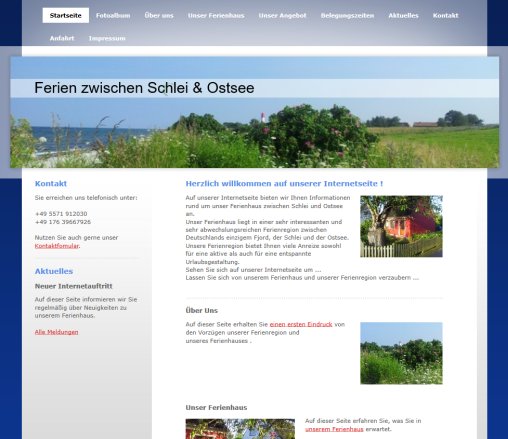 Hinter Ferien zwischen Schlei & Ostsee verbirgt sich das Ferienhaus Spiess in Kappeln OT Kopperby  öffnungszeit