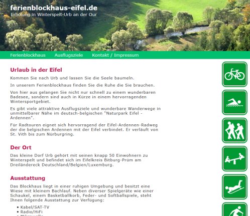 Ferienblockhaus Eifel | Erholung in Winterspelt Urb an der Our Erfahrung Ferienblockhaus Eifel | Erholung in Winterspelt Urb an der Our Öffnungszeit