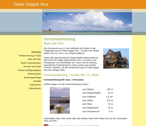 Ferienwohnung Wyk Ferienwohnung im Fiete Deppe Hus in Wyk Erfahrung Ferienwohnung Wyk Ferienwohnung im Fiete Deppe Hus in Wyk Öffnungszeit