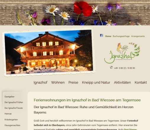 Ferienwohnungen im Ignazhof in Bad Wiessee am Tegernsee Ferienwohnung Bad Wiessee Tegernsee Kneipp Bayern Erfahrung Ferienwohnungen im Ignazhof in Bad Wiessee am Tegernsee Ferienwohnung Bad Wiessee Tegernsee Kneipp Bayern öffnungszeit