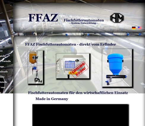 FFAZ Fischfutterautomaten &ouml;ffnungszeit