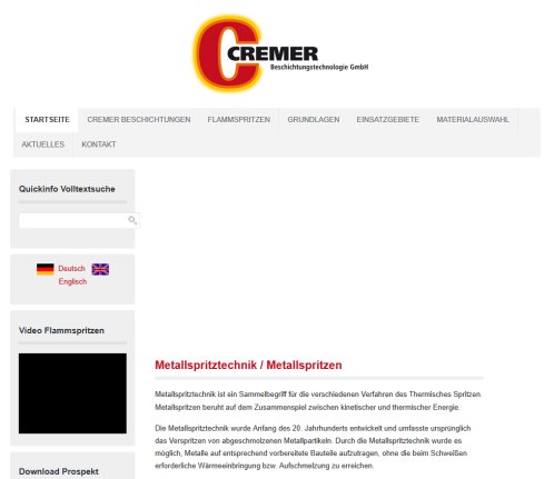 Fiehl + Cremer Oberflächentechnologie  Flammspritzbeschichtungen Fiehl + Cremer GmbH & Co. KG öffnungszeit