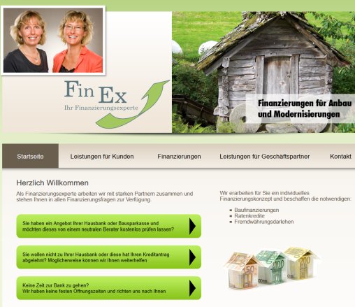 Finex Ihr Finanzierungsexperte für Baufinanzierungen Vergleich verschiedener Banken Kontakt FinEx GbR Erfahrung Finex Ihr Finanzierungsexperte für Baufinanzierungen Vergleich verschiedener Banken Kontakt FinEx GbR Öffnungszeit