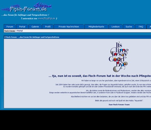 Fisch Forum | Startseite  öffnungszeit