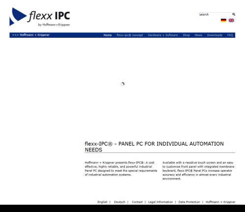 Industrial Panel PC   flexx IPC Hoffmann + Krippner GmbH öffnungszeit