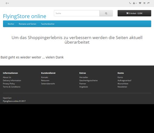FlyingStore Erfahrung FlyingStore Öffnungszeit