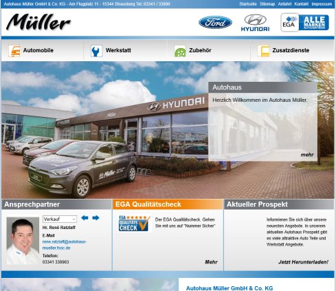 Ford Autohaus Müller in Berlin und Brandenburg GmbH & Co. KG öffnungszeit