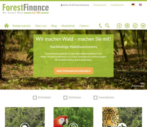 Forest Finance Service GmbH &ouml;ffnungszeit