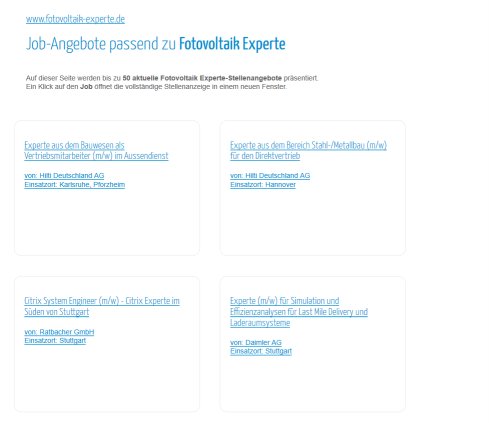 Fotovoltaik experte Jobs und Fotovoltaik experte Stellenangebote COMPOSE OHG Erfahrung Fotovoltaik experte Jobs und Fotovoltaik experte Stellenangebote COMPOSE OHG öffnungszeit