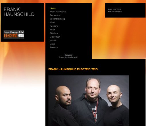 Frank Haunschild Electric Trio  öffnungszeit