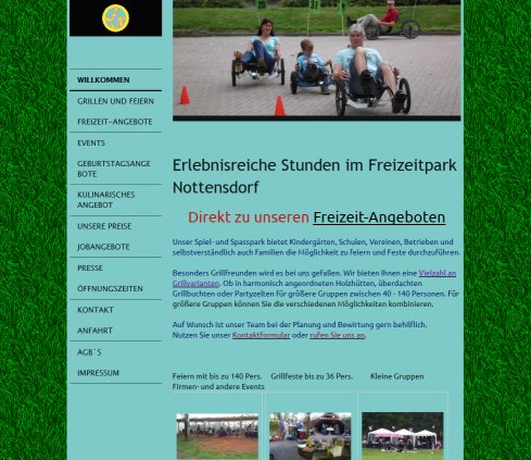 freizeitpark nottensdorf   Willkommen  öffnungszeit