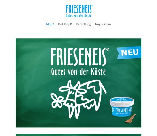 Frieseneis | Mit Milch von der K&uuml;ste Frieseneis Shop GmbH &ouml;ffnungszeit