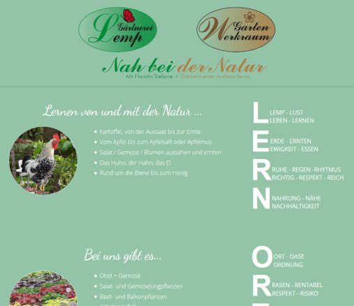 Gärtnerei Lemp in Oberdorf / Langenargen  öffnungszeit