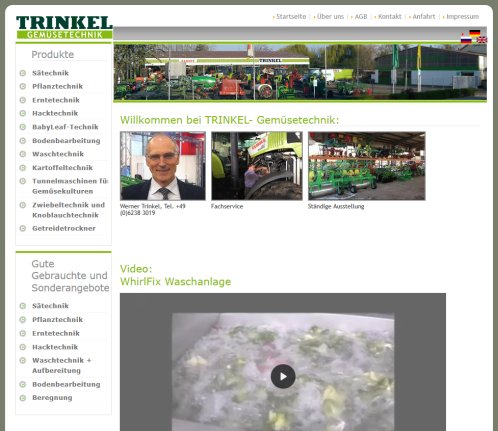 Startseite: www.trinkel.de Rimeco Deutschland GmbH öffnungszeit