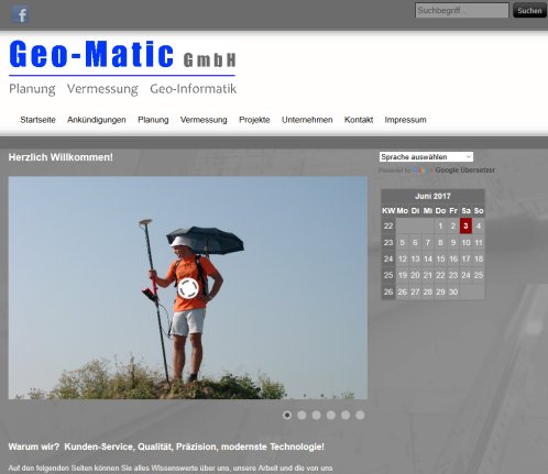 Geo Matic GmbH Warum wir? Kunden Service Qualität Genauigkeit Technologie Geo Matic GmbH Erfahrung Geo Matic GmbH Warum wir? Kunden Service Qualität Genauigkeit Technologie Geo Matic GmbH Öffnungszeit