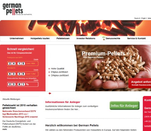 Startseite | German Pellets German Pellets GmbH Erfahrung Startseite | German Pellets German Pellets GmbH Öffnungszeit