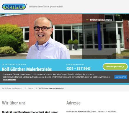 Rolf Günther Malerbetrieb GmbH öffnungszeit