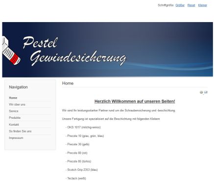 Home Adresse: Pestel GmbH öffnungszeit