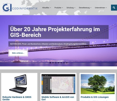 GIS Lösungen aus einer Hand: Software  GNSS  Daten  Schulung | GI Geoinformatik GI Geoinformatik GmbH öffnungszeit
