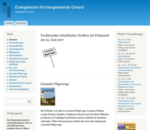 Evangelische Kirchengemeinde Gmund | evangelisch im www  öffnungszeit