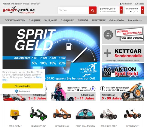 Gokart-Profi Erfahrung Gokart-Profi Öffnungszeit