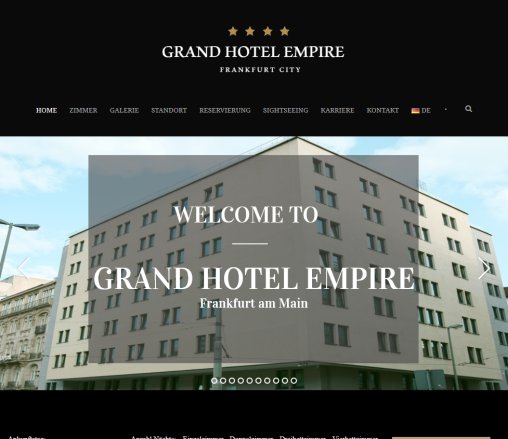 Grand Hotel Empire Frankfurt  öffnungszeit