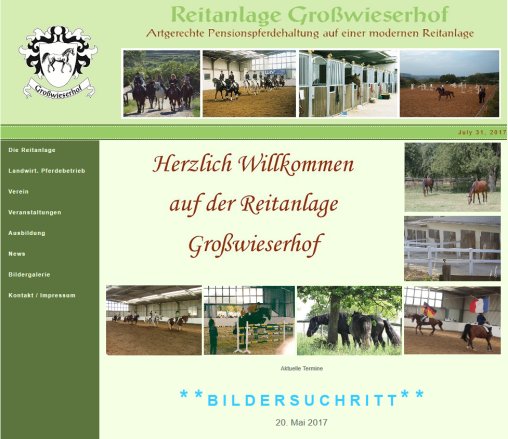 Willkommen beim Grosswieserhof  öffnungszeit