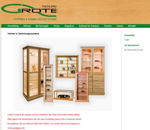 Home   Tischlerei Grote GbR Tischlerei Grote Gbr öffnungszeit