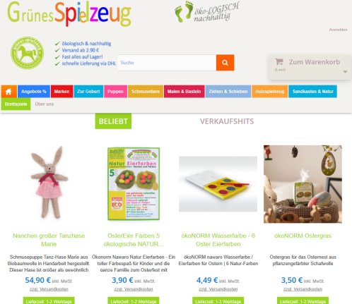 Holzspielzeug und Öko Spielzeug für Babies & Kinder kaufen. - Grünes Spielzeug &ouml;ffnungszeit