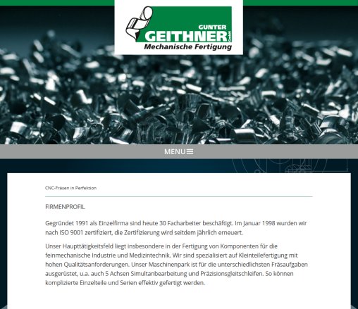 News Gunter Geithner GmbH Mechanische Fertigung Gunter Geithner GmbH Erfahrung News Gunter Geithner GmbH Mechanische Fertigung Gunter Geithner GmbH Öffnungszeit