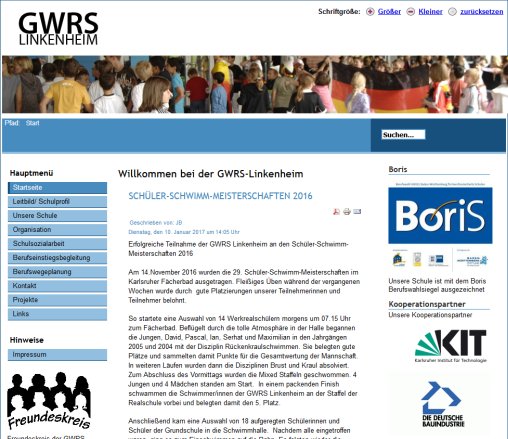 Willkommen bei der GWRS Linkenheim Erfahrung Willkommen bei der GWRS Linkenheim Öffnungszeit