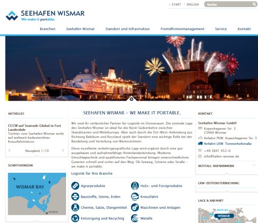 Hafen  Logistik  Ostsee | Seehafen Wismar Seehafen Wismar GmbH öffnungszeit
