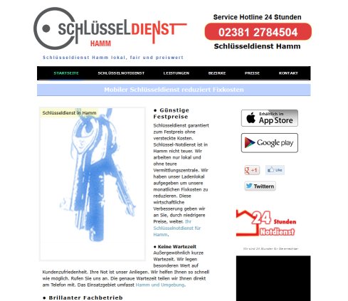 Schlüsseldienst Hamm Erfahrung Schlüsseldienst Hamm Öffnungszeit