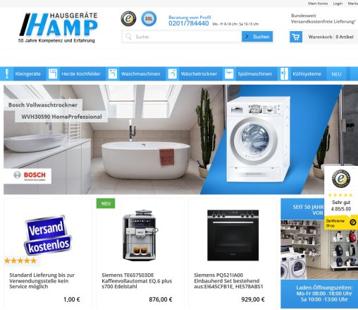 Hausgeräte Hamp Erfahrung Hausgeräte Hamp Öffnungszeit