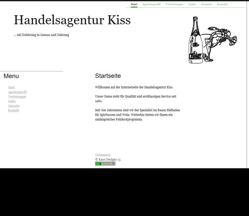 Handelsagentur Kiss  öffnungszeit