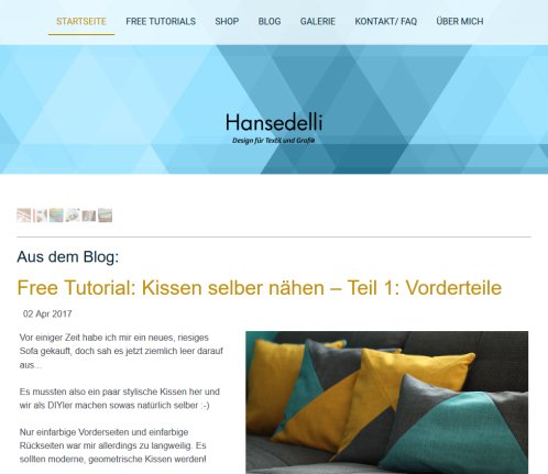 Hansedelli   Hansedelli   Design für Textil und Grafik  öffnungszeit