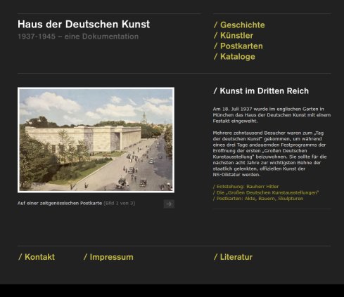 Haus der Deutschen Kunst Kunst im Nationalsozialismus Erfahrung Haus der Deutschen Kunst Kunst im Nationalsozialismus Öffnungszeit