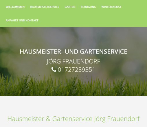 Hausmeister  und Gartenservice Jörg Frauendorf in Oberursel und Umgebung  öffnungszeit