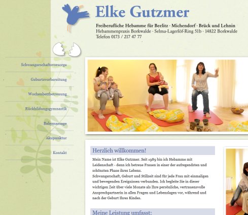 Hebamme Elke Gutzmer: Hebamme Elke Gutzmer  öffnungszeit