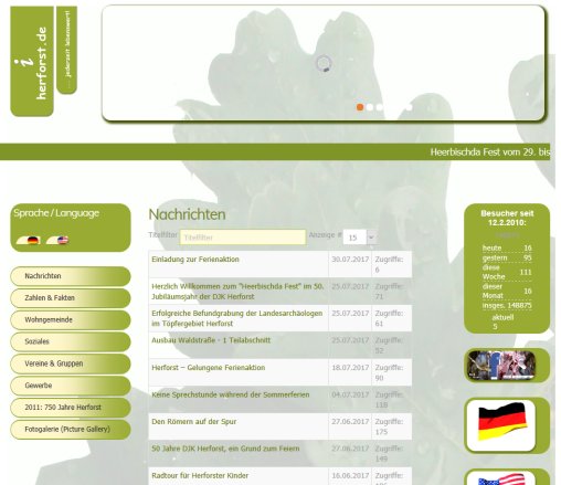 herforst.de Startseite / Aktuelles Erfahrung herforst.de Startseite / Aktuelles Öffnungszeit