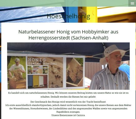 Honig von glücklichen Bienen. Hoeschel Honig Erfahrung Honig von glücklichen Bienen. Hoeschel Honig Öffnungszeit