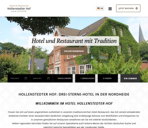 Restaurant | Hollenstedter Hof | Hotel | Tagungen | Saal  öffnungszeit