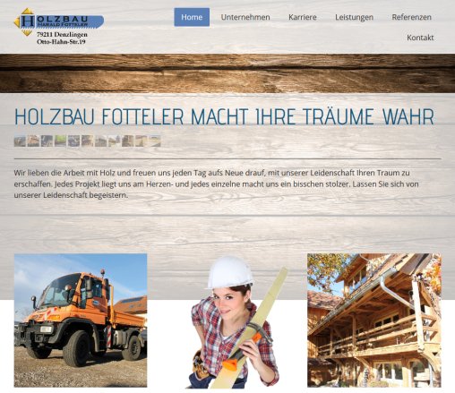 Holzbau Fotteler  öffnungszeit