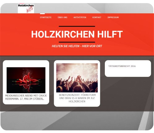 Willkommen auf unserem NEUEN INTERNETAUFTRITT   Startseite Holzkirchen hilft e.V. öffnungszeit