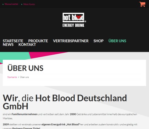 Hot Blood Energy Erfahrung Hot Blood Energy Öffnungszeit