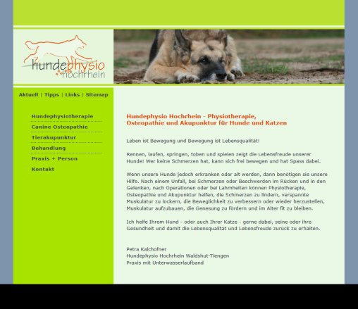 Hundephysio Hochrhein Physiotherapie Osteopathie Akupunktur für Hunde und Katzen Erfahrung Hundephysio Hochrhein Physiotherapie Osteopathie Akupunktur für Hunde und Katzen Öffnungszeit