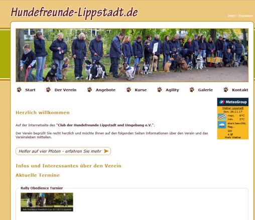 Club der Hundefreunde Lippstadt und Umgebung e.V.  öffnungszeit
