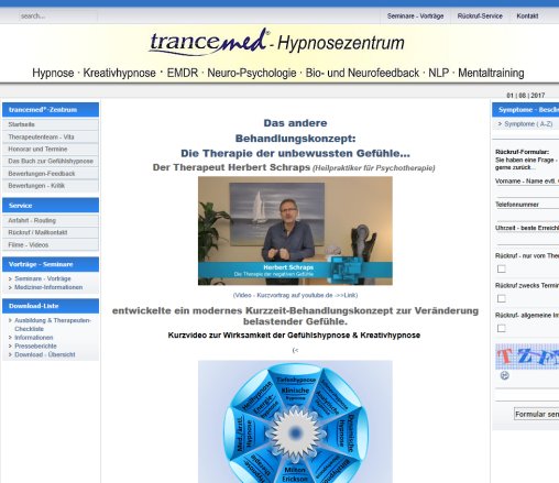 Hypnosepraxis Bielefeld  Paderborn  Guetersloh  Detmold   Selbsthypnose trancemed e.K. öffnungszeit